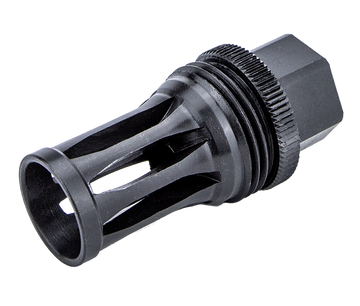 KGM Suppressors A-QD-FH-S-G36 Quick Detach Flash Hider Black Nitride Steel