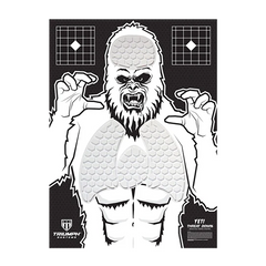 Triumph Systems Threat Down Yeti Reactive Splatter Hanging Paper Target 30" x 22"