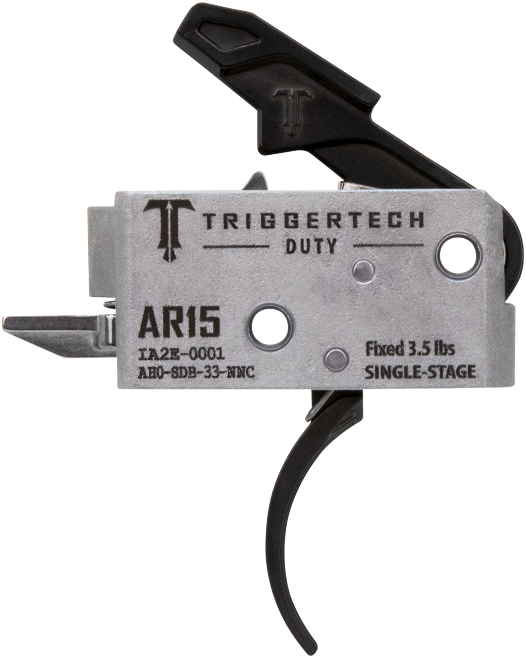 TriggerTech Duty AR-15 3.5 lb Curved Single-Stage Trigger