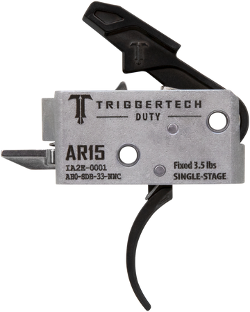 TriggerTech Duty AR-15 3.5 lb Curved Single-Stage Trigger