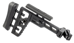 Samson S.A.S.K. Tactical 9in Folding Skeletonized Stock Black Anodized Aluminum