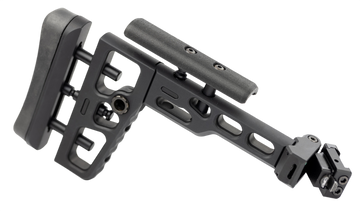Samson S.A.S.K. Tactical 9in Folding Skeletonized Stock Black Anodized Aluminum