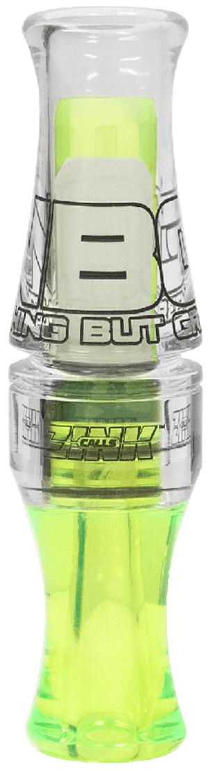 Avian X Nothing But Green Polycarbonate Single Reed Duck Call - Lemon Drop