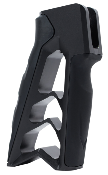 Tyrant CNC MOD V2 AR-10/AR-15 Pistol Grip - Black Aluminum