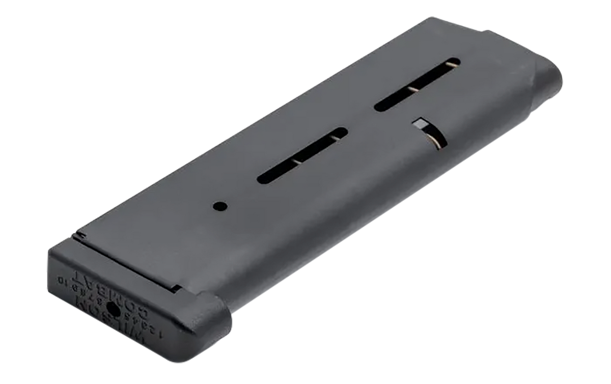 Wilson Combat 4745FS8B 1911 Full Size 45 ACP 8-Rd Black Fluoropolymer Detachable Magazine