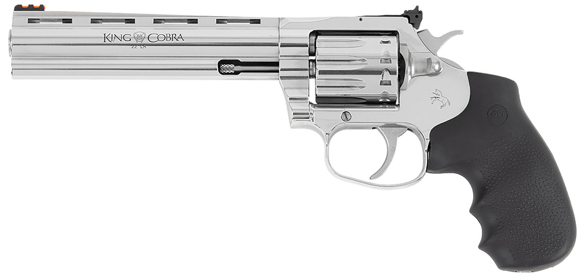 Colt Mfg King Cobra Target 22 LR 6" 10-Rd DA/SA Revolver