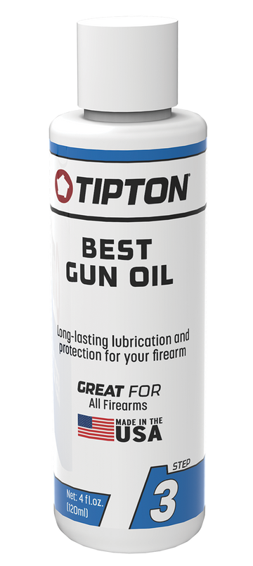 Tipton Best Gun Oil 4 oz Bottle - Firearm Lubricant