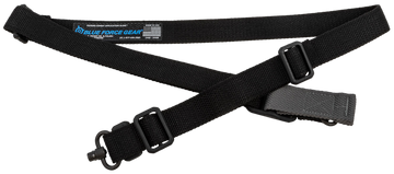Blue Force Gear Vickers 221 1.25" 54"-64" One-Two Point Push Button Sling - Black Cordura