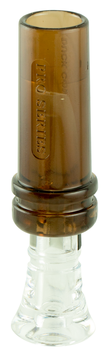Duck Commander DCPROHB Jase Robertson Pro Series Hi-Ball Double Reed Duck Call - Brown Polycarbonate