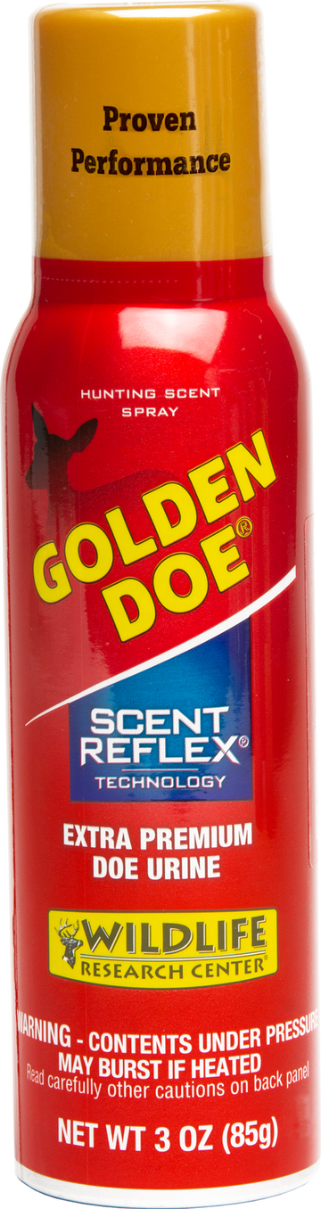 Wildlife Research Golden Doe 3oz Aerosol Spray Can with Scent Reflex
