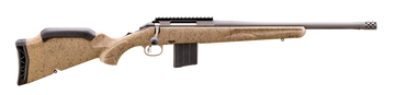 Ruger American II Ranch 400 Legend 16.10" 5+1 Bolt-Action Rifle - FDE Splatter Stock