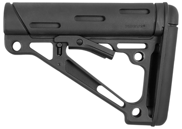 Hogue OverMolded Collapsible Buttstock AR-15/M16 Mil-Spec Black