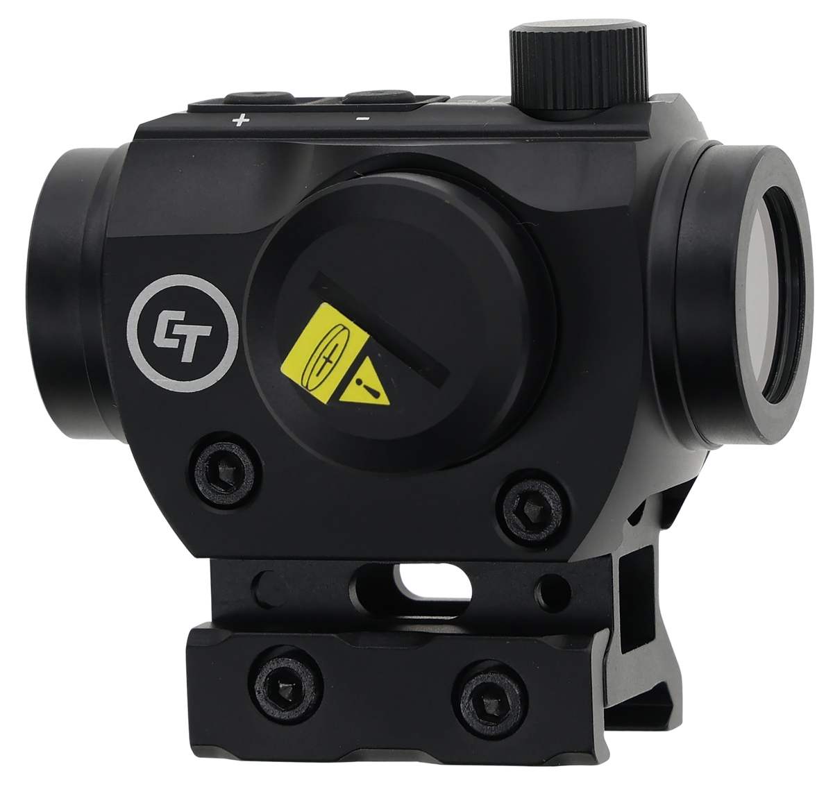 Crimson Trace CTS-25 4 MOA Compact Red Dot Sight - Black Includes Riser