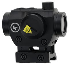 Crimson Trace CTS-25 4 MOA Compact Red Dot Sight - Black Includes Riser