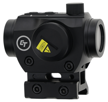 Crimson Trace CTS-25 4 MOA Compact Red Dot Sight - Black Includes Riser