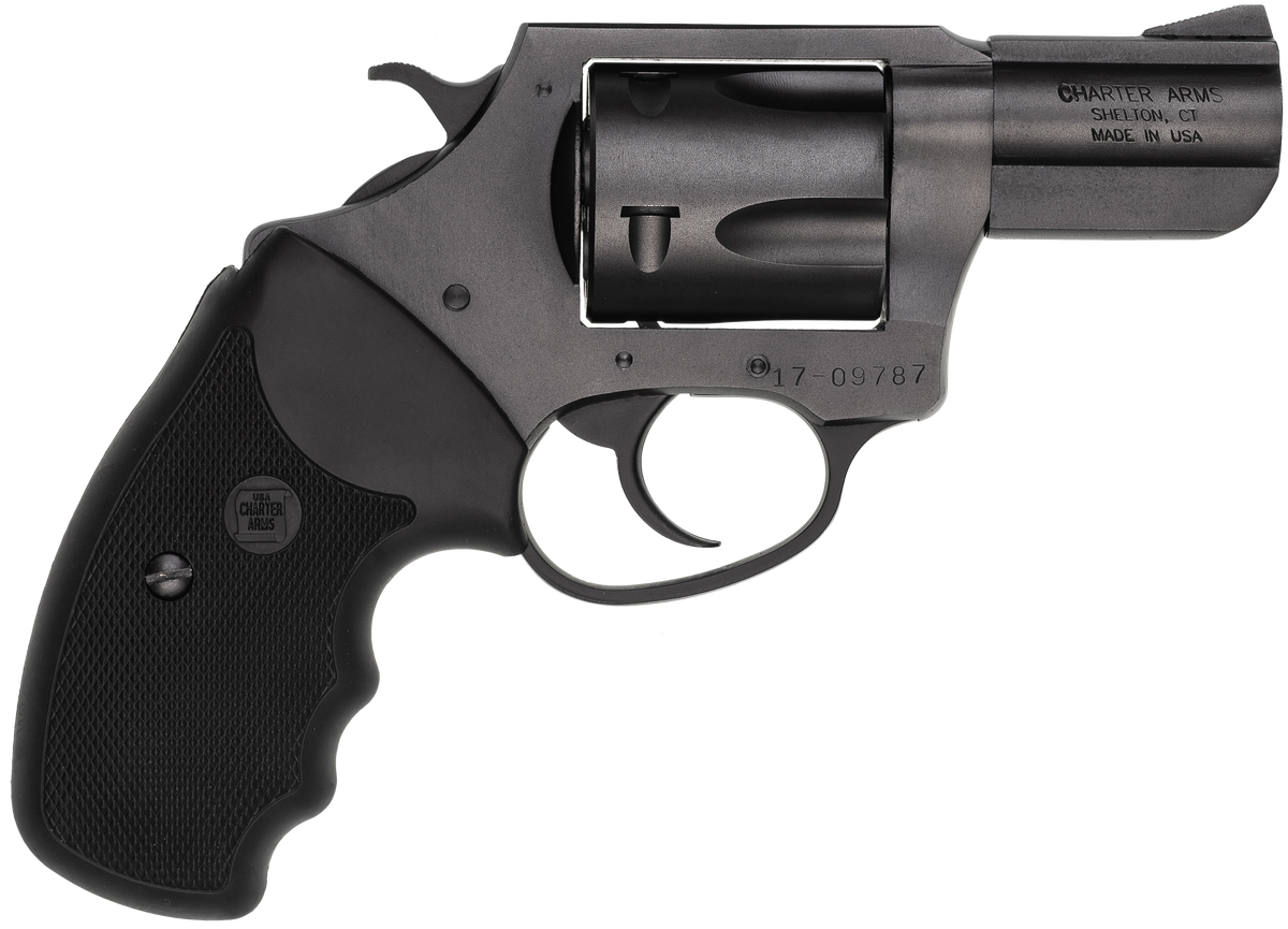 Charter Arms Mag Pug 357 Mag 2.20" 5-Shot DA/SA Revolver - Black Stainless