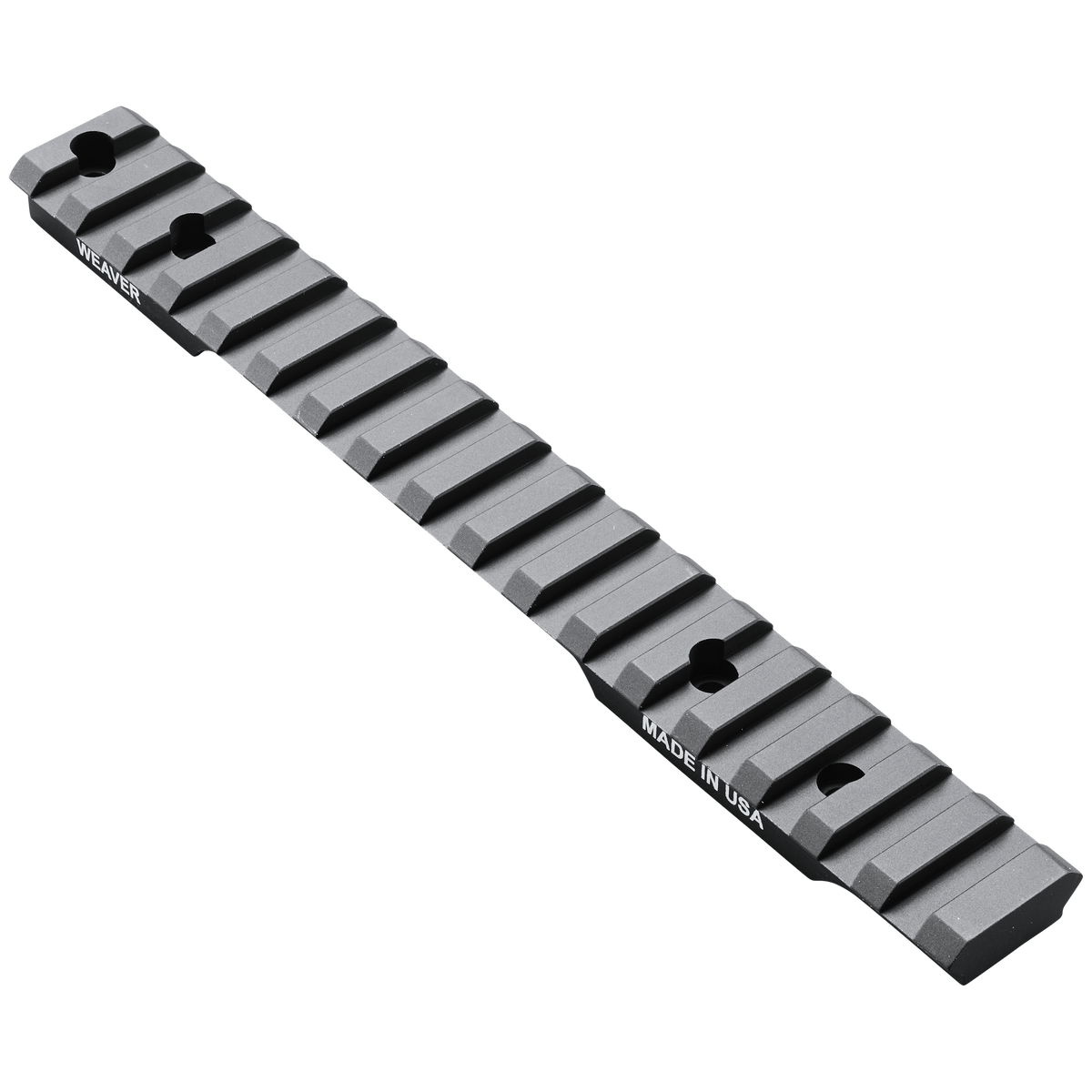 Weaver Mounts 99491 Extended Multi-Slot Base Savage 10/11/12/14/16 Short Action 1-Piece Black Anodized Aluminum