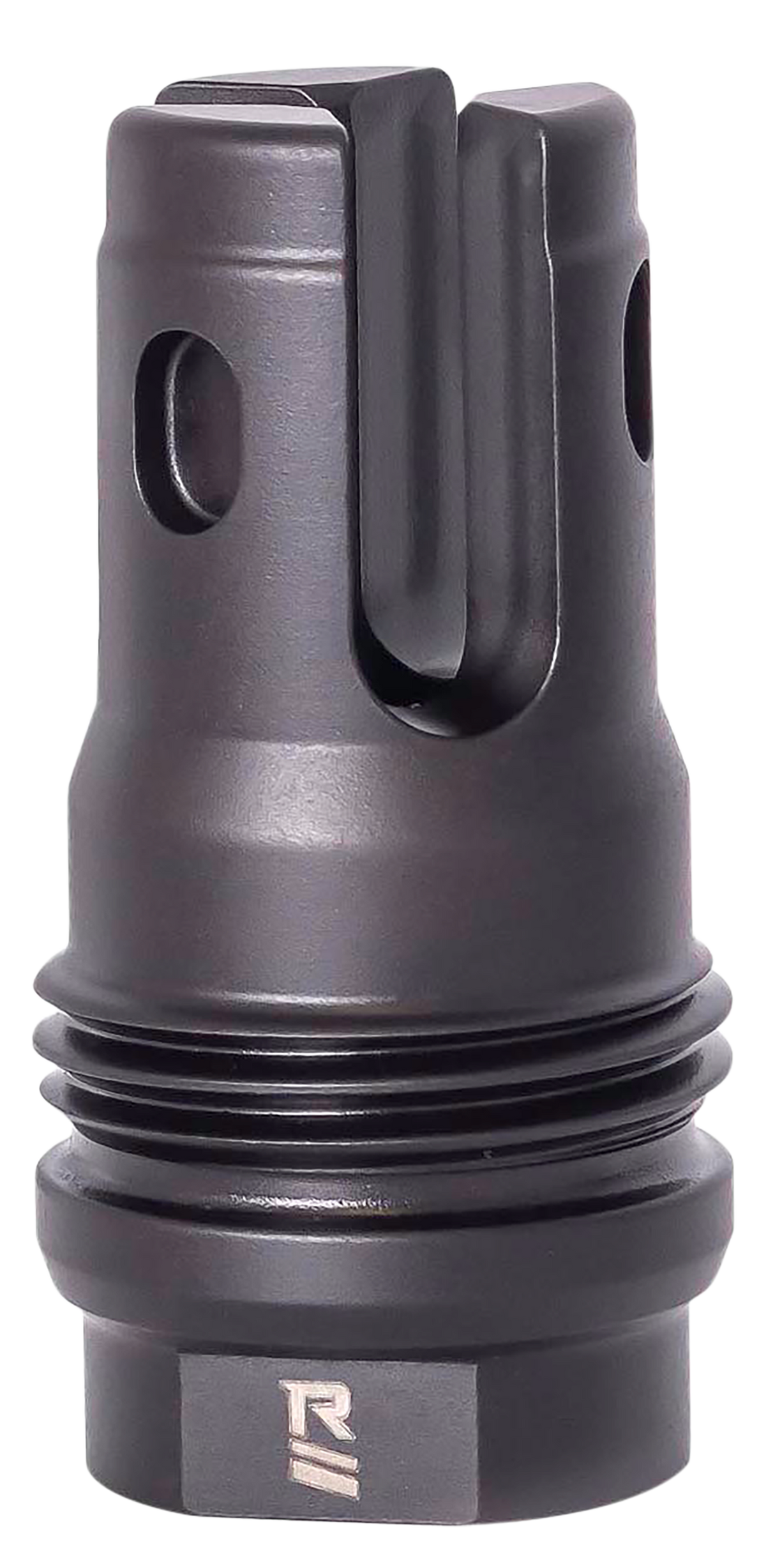 Rugged Suppressor R3 Flash Mitigation System FH014 9/16x24 LH Black - 2.13" OAL for 7.62mm Suppressors