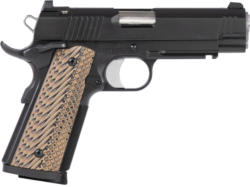 Dan Wesson Specialist Commander Full Size Frame 45 ACP 4.25" 8+1 Semi-Auto Pistol