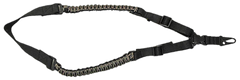 Boyt Harness Outdoor Connection 43" Black Nylon Paracord Rifle Sling w/ QD Swivels