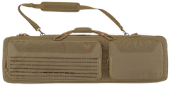 Tac Six 10833 Unit 46" Tactical Rifle Case Coyote 600D Polyester 2 Rifles