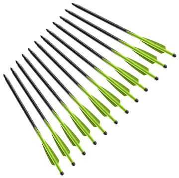 Barnett Outdoors HyperBolt 7" 2 Fletch Mini Crossbow Bolts 12 Pack