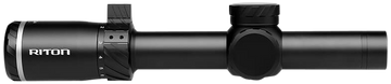 Riton Optics 5 Tactix 1-10x24mm 30mm Tube Illuminated 3OT MRAD LPVO Riflescope