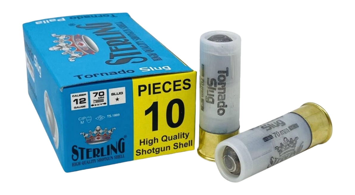 Global Ordnance Sterling 12 Gauge 2.75" Slug 10 Rd