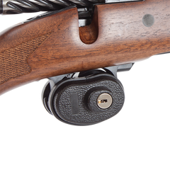 Allen 15415 Trigger Lock Keyed Black Steel - Handgun/Rifle/Shotgun
