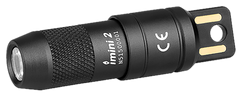 Olight imini 2 Rechargeable Mini Flashlight 50 Lumens LED - Black Anodized