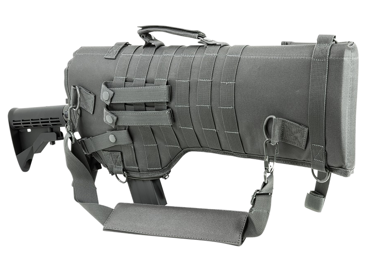 NcSTAR VISM Tactical Rifle Scabbard 29" Urban Gray 600D PVC