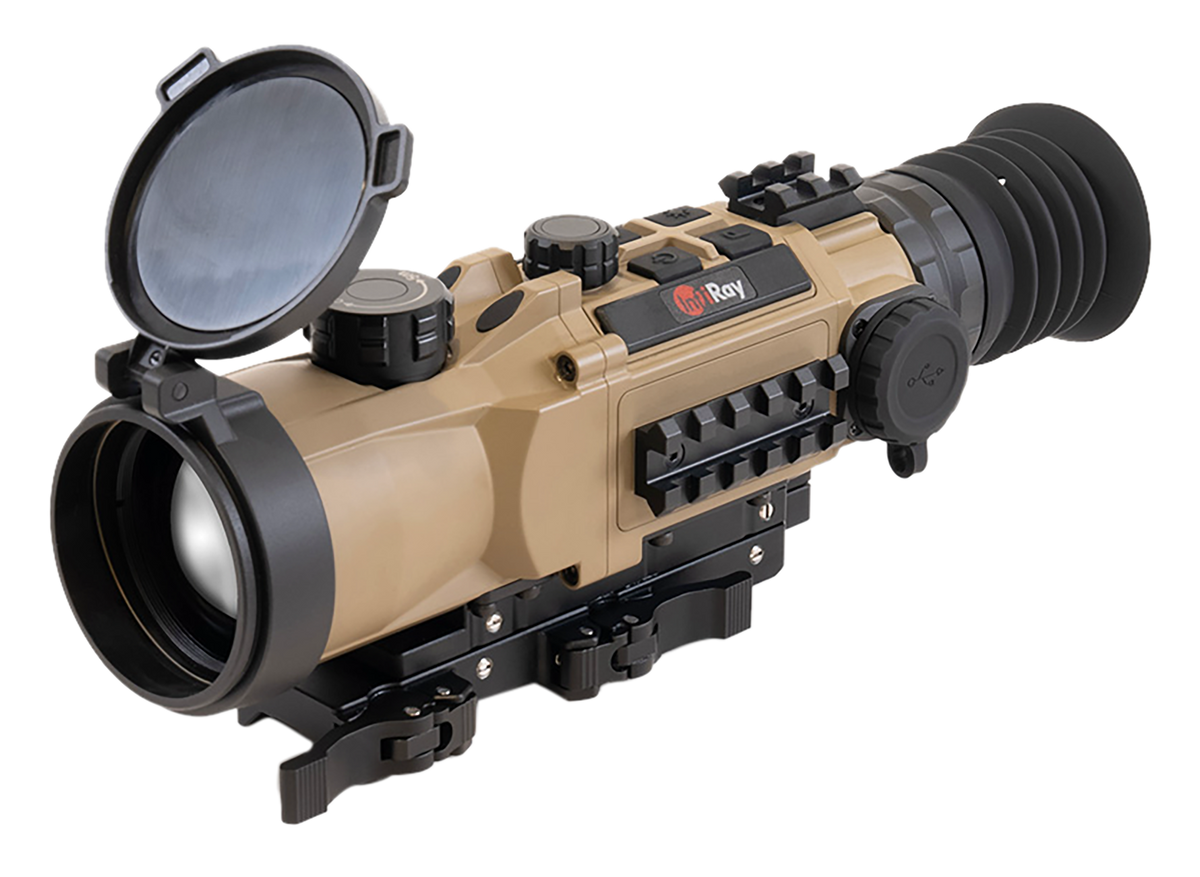 InfiRay Outdoor RICO Hybrid HYL50W Thermal Rifle Scope 3x 50mm 8x Zoom 384x288 12 Micron 90Hz - Black/FDE