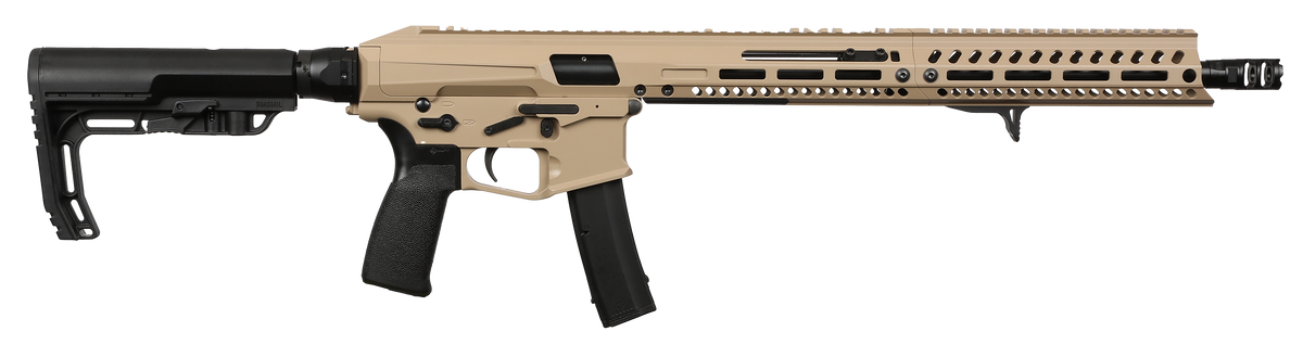 Patriot Ordnance Factory Phoenix 9mm Luger 16.5" 10+1 Semi-Auto Rifle - FDE Cerakote
