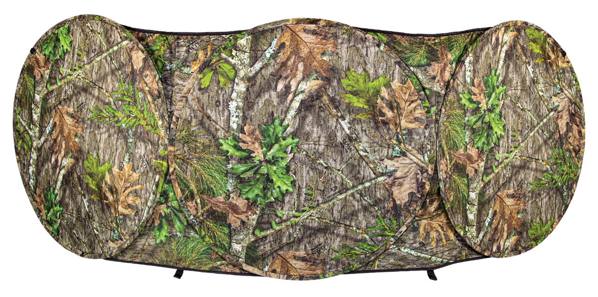 Ameristep Jakehouse Turkey Ground Blind Mossy Oak Obsession ZS3 2-Person 87" x 29"