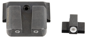 Ameriglo SW801 Classic Tritium Sight Set for Smith & Wesson M&P - Green Tritium White Outline