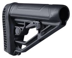 Adaptive Tactical EX Performance Adjustable Black Polymer M4-Style Stock - Mil-Spec Buffer Tubes