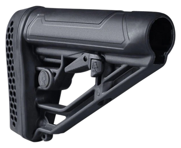 Adaptive Tactical EX Performance Adjustable Black Polymer M4-Style Stock - Mil-Spec Buffer Tubes