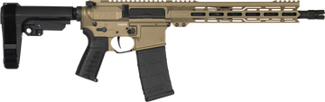 CMMG Banshee MK4 300 Blackout 12.5" 30+1 Semi-Auto AR Pistol - Coyote Tan Cerakote