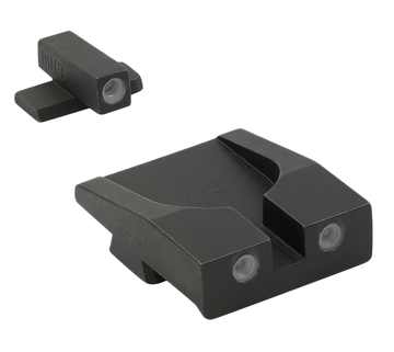Meprolight Tru-Dot Green Tritium White Outline Sight Set - Springfield XD-M/XD-S (Non OSP)