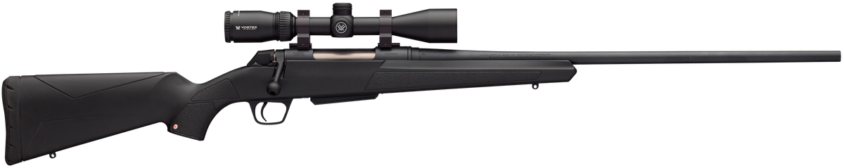 Winchester XPR Scope Combo 300 Win Mag 26" 3+1 Bolt-Action Rifle Matte Blued Synthetic Right Hand Vortex Crossfire II 3-9x40mm