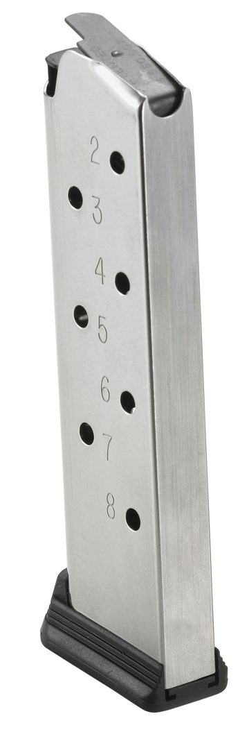 Ruger SR1911 45 ACP 8-Round Stainless Steel Detachable Magazine