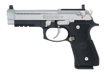 Langdon Tactical Tech Beretta 92 Elite 9mm Luger 4.70" 18+1 DA/SA Semi-Auto Pistol - LTT Trigger Job - Inox Slide