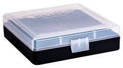 Berry's 87412 Ammo Box 9mm Luger,380 ACP 100rd Clear Lid w/Black Bottom