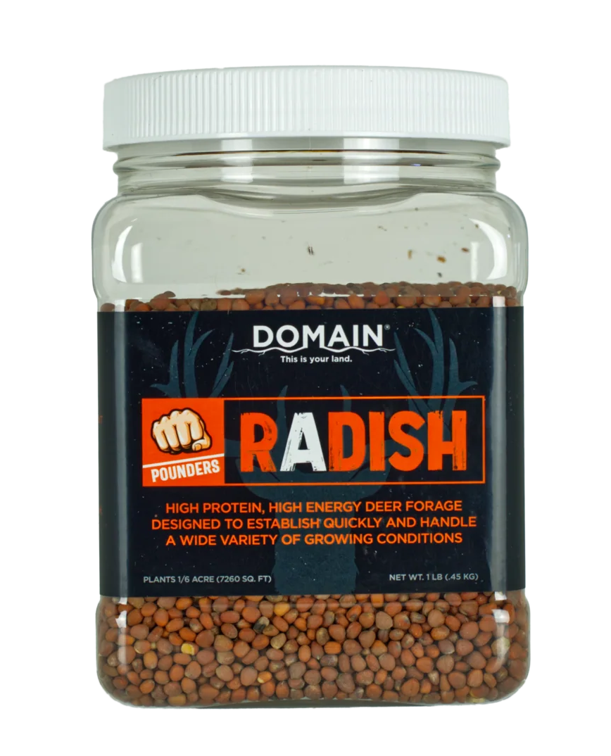 Domain Outdoor Pounder Radish 1 lb Food Plot Seed