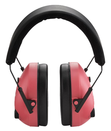 Champion Targets 40975 Electronic Muffs 25 dB Over the Head Pink/Black