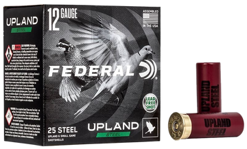 Federal Upland Field & Range Steel 12 Gauge 2.75" 1 1/8 oz 7.5 Shot - Box or Case