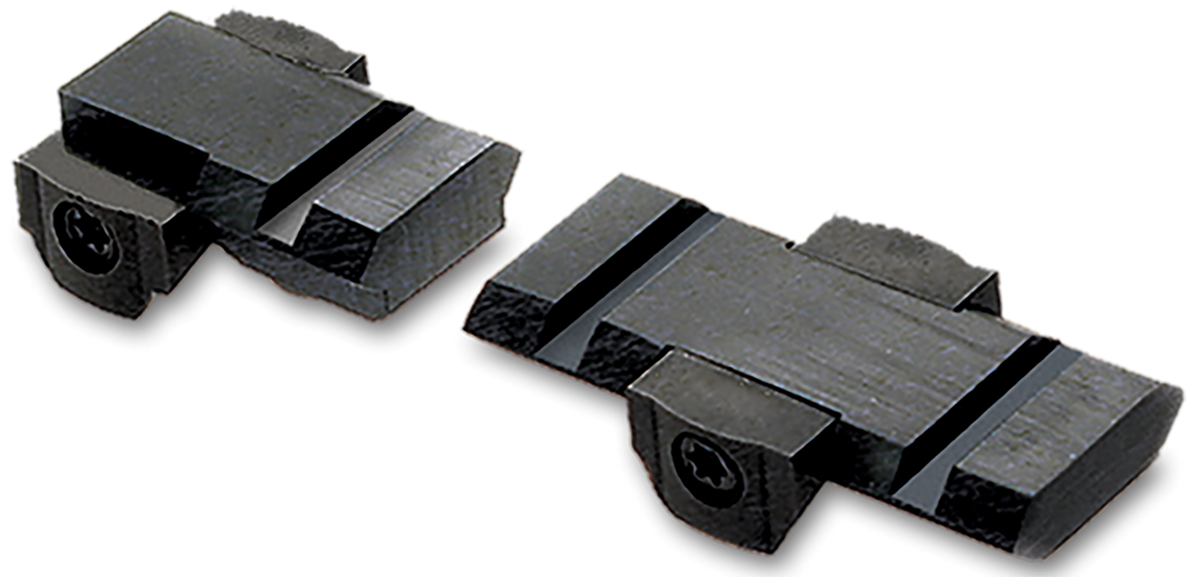 Burris 410992 Ruger-to-Weaver Base Adapter Matte Black Steel - 2-Pc