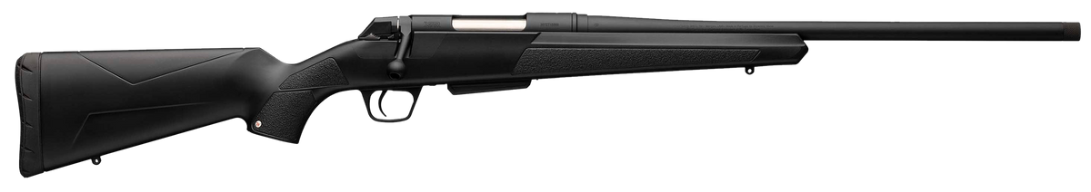 Winchester Guns XPR SR Full Size 243 Win 20" 3+1 Bolt Action Rifle - Threaded Sporter Barrel, Matte Black Synthetic Stock