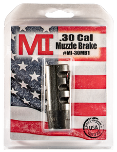 Midwest Industries MIAR30MB1 30 Cal Muzzle Brake 5/8x24 Phosphate Tool Steel - AR Platform