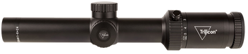 Trijicon Credo HX 1-6x24mm 30mm Tube LED Illuminated Green BDC Hunter Holds w/Dot .308 Reticle Riflescope - Satin Black
